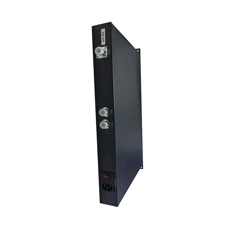 UHF rf  2 channel transmitter receiver rx multicoupler 458-459MHz