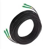 1 Fiber 2 Fiber FTTH Drop Cable SC/APC SC/UPC Fibre Optic Network Patchcord for 4G Wi-Fi 3