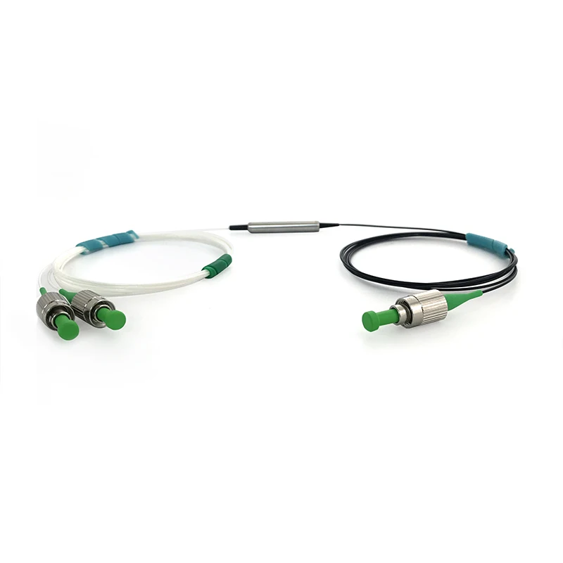 Zgtech Polarizing Fiber Beam Splitter 1310/1550 Panda Polarization Beam Synthesizer Single Mode 1*2PBS/PBC FTTX Use-boxintelecom
