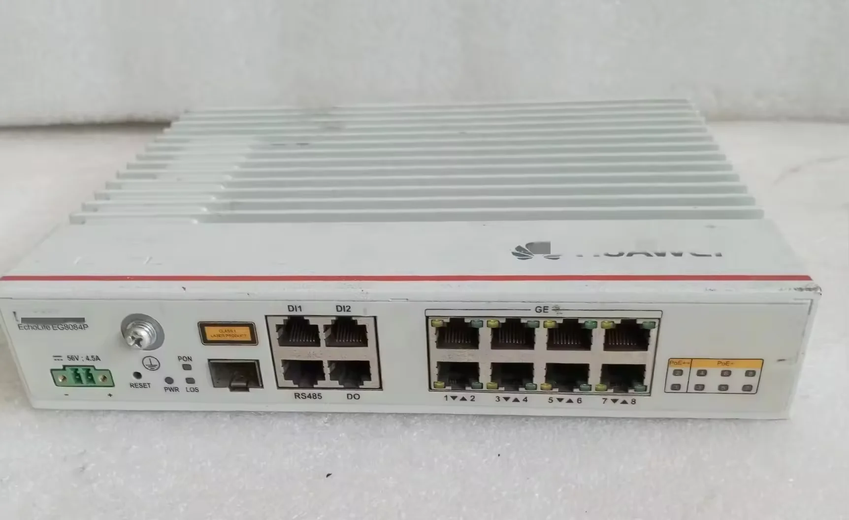 GPON XG-PON XGSPON ONU ONT with 8GE Ports POE+ POE++ EG8084P for Indoor HW EchoLife Network