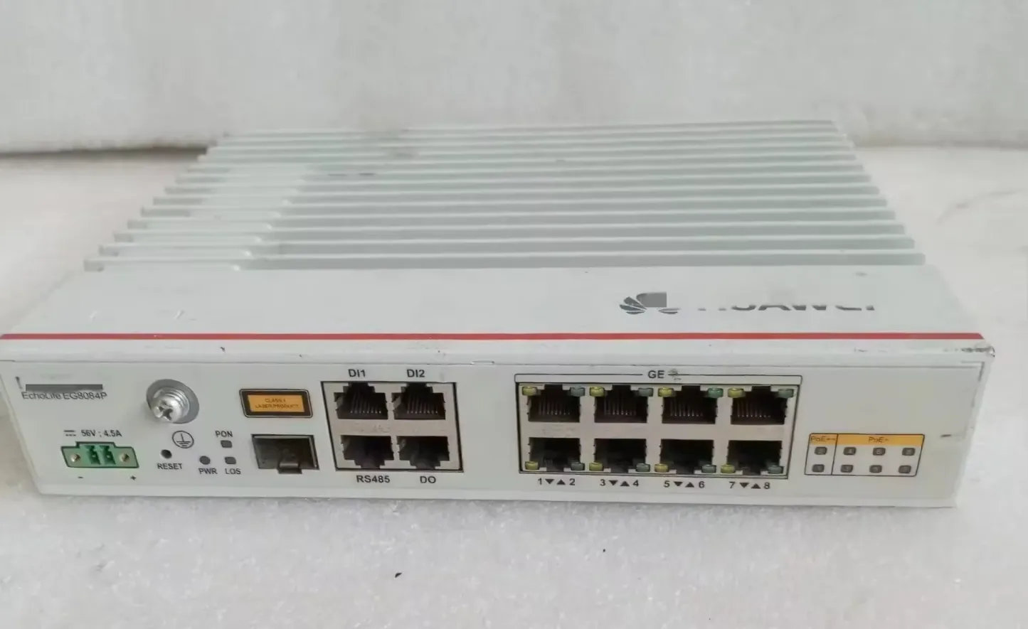 GPON XG-PON XGSPON ONU ONT with 8GE Ports POE+ POE++ EG8084P for Indoor HW EchoLife Network-boxintelecom