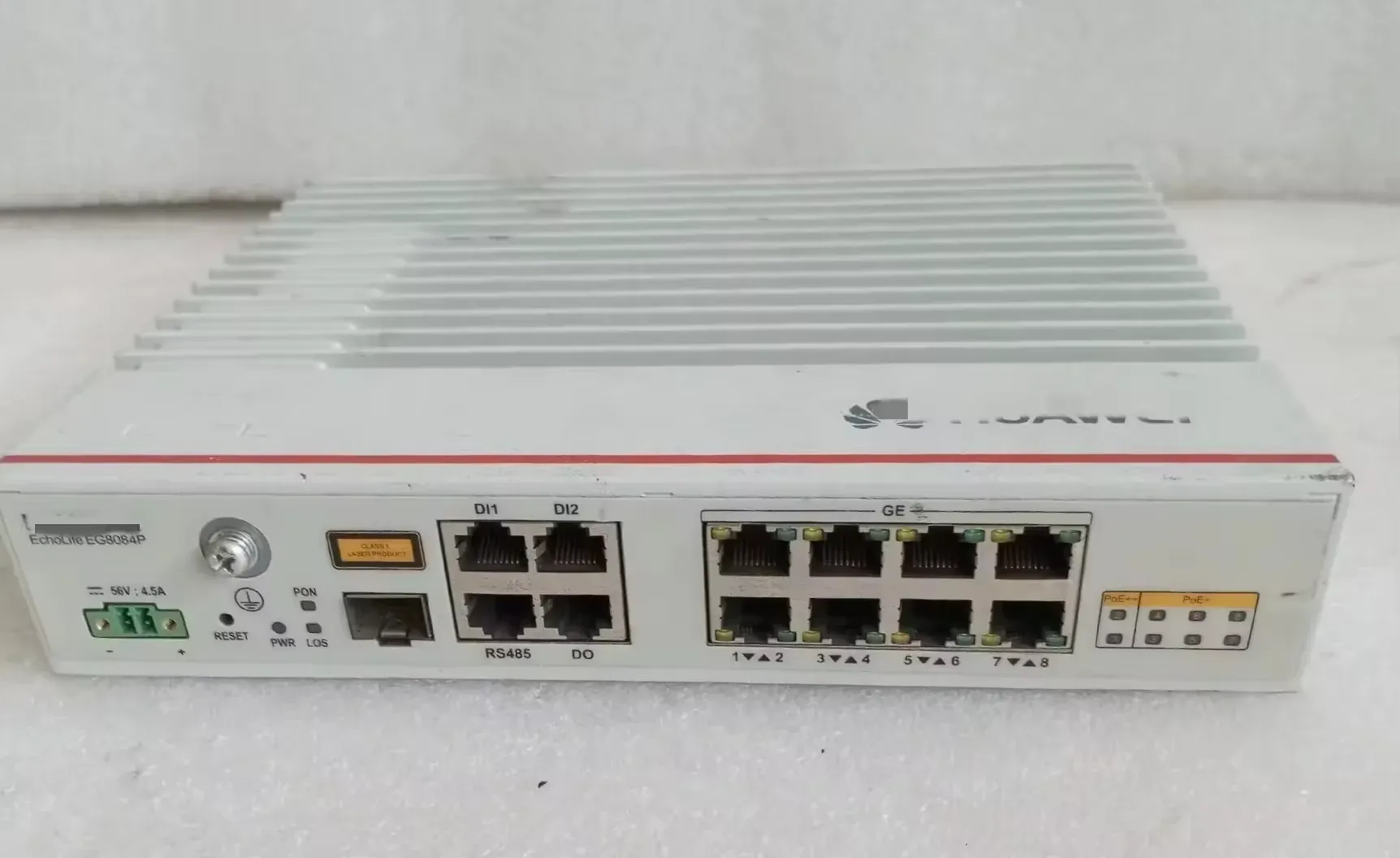 GPON XG-PON XGSPON ONU ONT with 8GE Ports POE+ POE++ EG8084P for Indoor HW EchoLife Network-boxintelecom