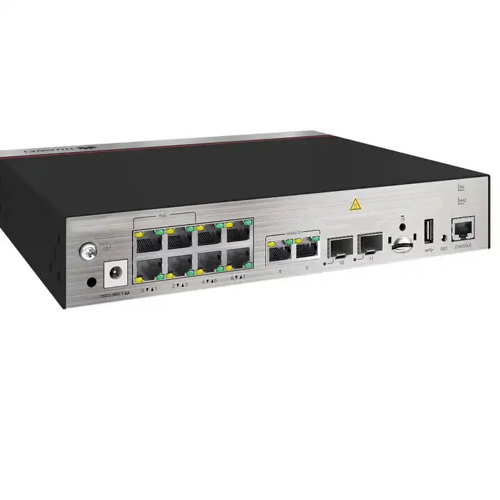 USG6510E-POE-AC 02352CSC USG6000e Series 10*GE RJ45 + 2*GE SFP Security Firewalls 0