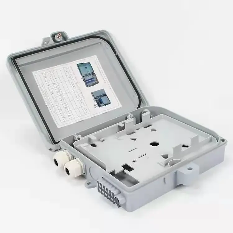 Hot Sale Fiber to Home Splitter Box Ftth Fiber Distribution Box 12 Core Fiber Optic Termination Box-boxintelecom