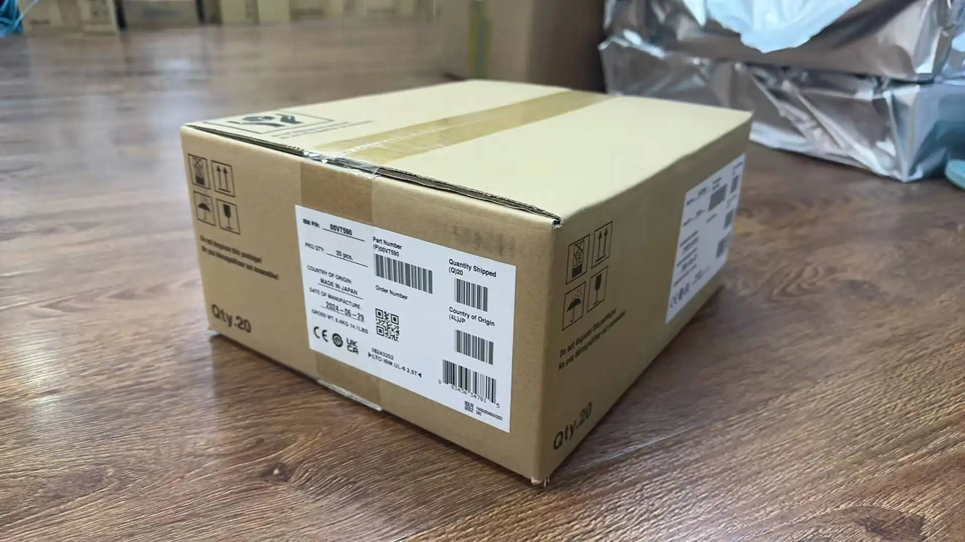 IBM LTO Ultrium Tape Media Native Compressed Capacity LTO6 Data Cartridge 02XY487 02XW568 4