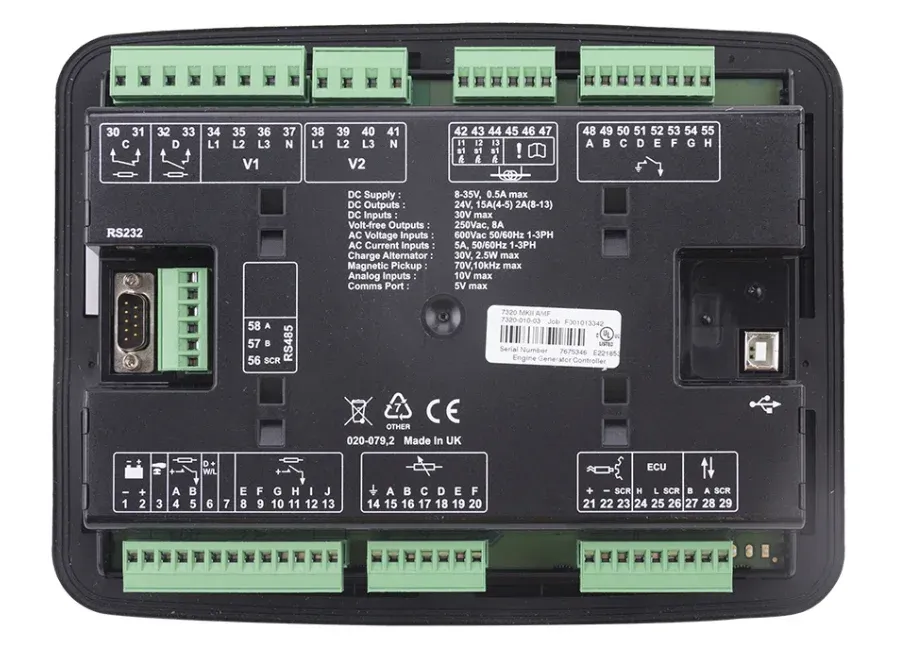 DSE7320 Auto Mains Failure Control Module Deep Sea Genset Controller for Diesel/Gas Genera