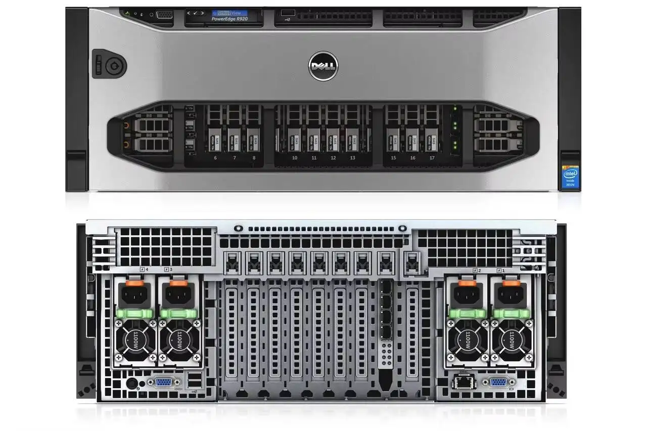 Used Second Hand Hot Sale Poweredge R720/R620/R820/R920/R430/R630/R730/R930 Computer RACK Server High-performance Best Price 2