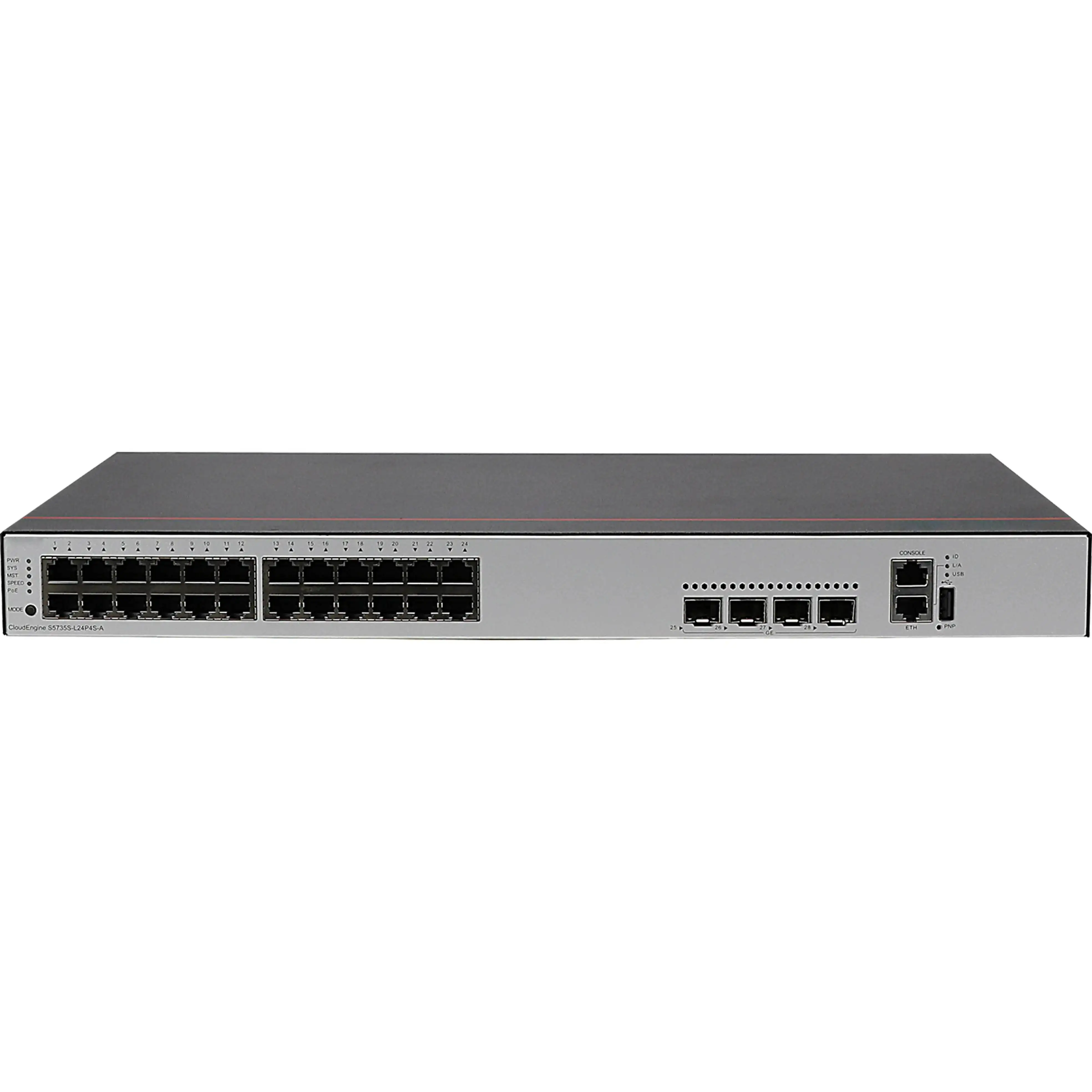 CloudEngine S5331-H24T4XC 02352QPP S5331-H Series Switch 24 10/100/1000Base-T Ethernet Ports,4 10GE SFP+ Ports for h w-boxintelecom