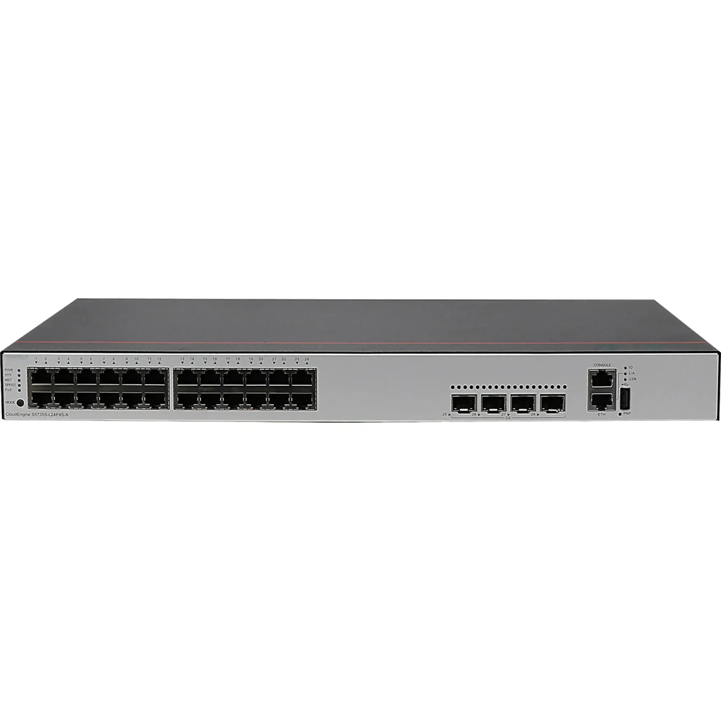 CloudEngine S5331-H24T4XC 02352QPP S5331-H Series Switch 24 10/100/1000Base-T Ethernet Ports,4 10GE SFP+ Ports for h w-boxintelecom