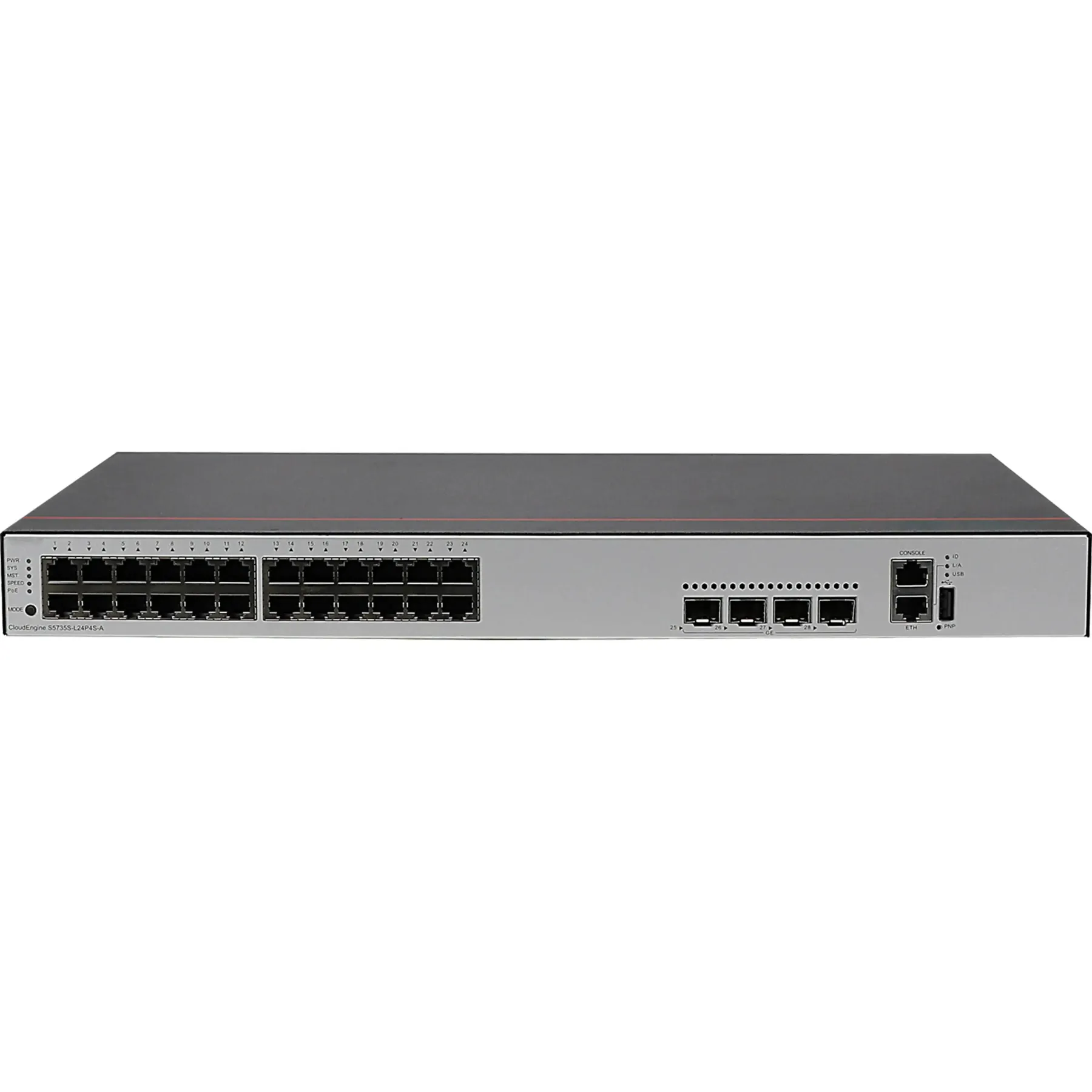 CloudEngine S5331-H24T4XC 02352QPP S5331-H Series Switch 24 10/100/1000Base-T Ethernet Ports,4 10GE SFP+ Ports for h w-boxintelecom