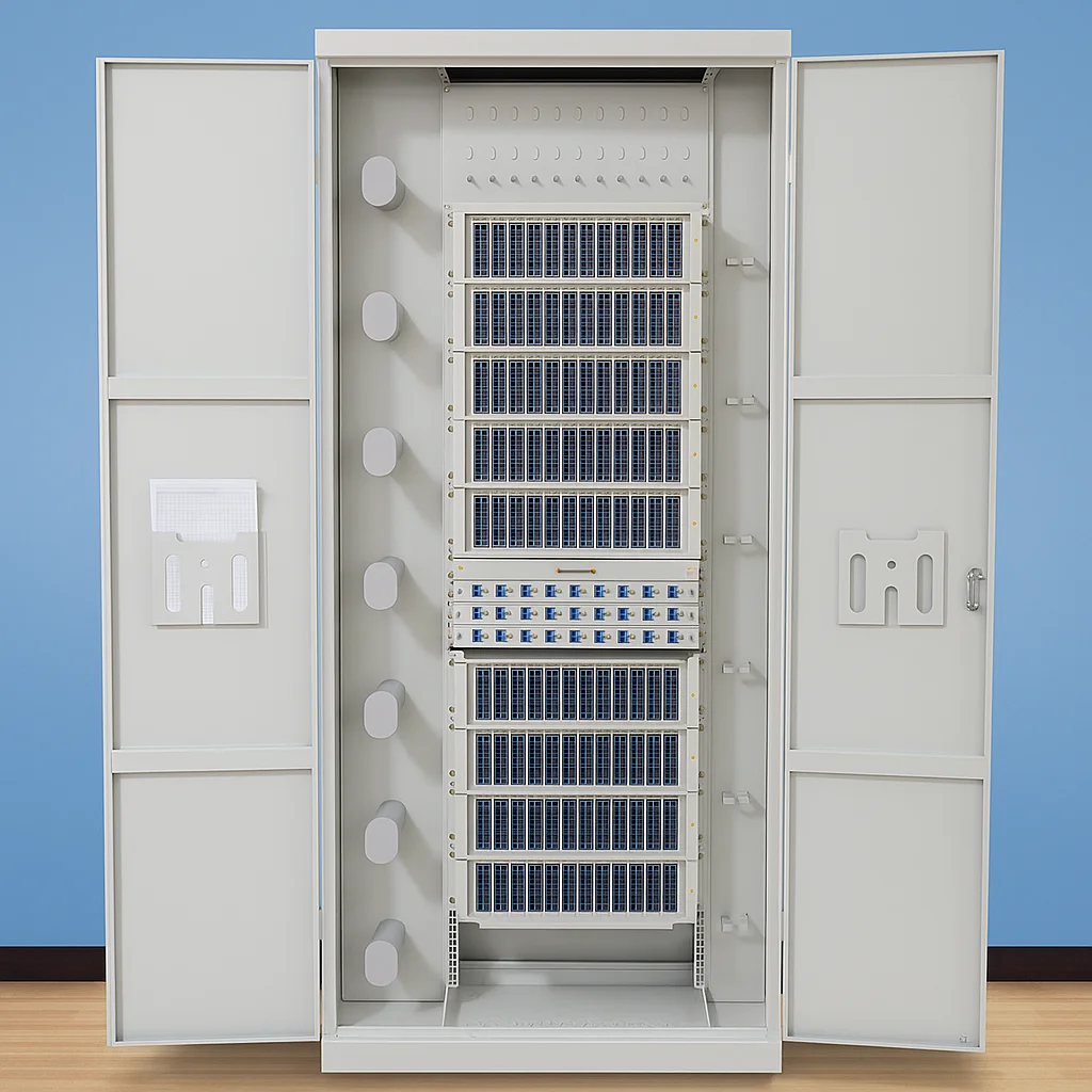 High Capacity SURFIBER SURCBN900 ODF Cabinet 600/900 Cores Optical Distribution Frame