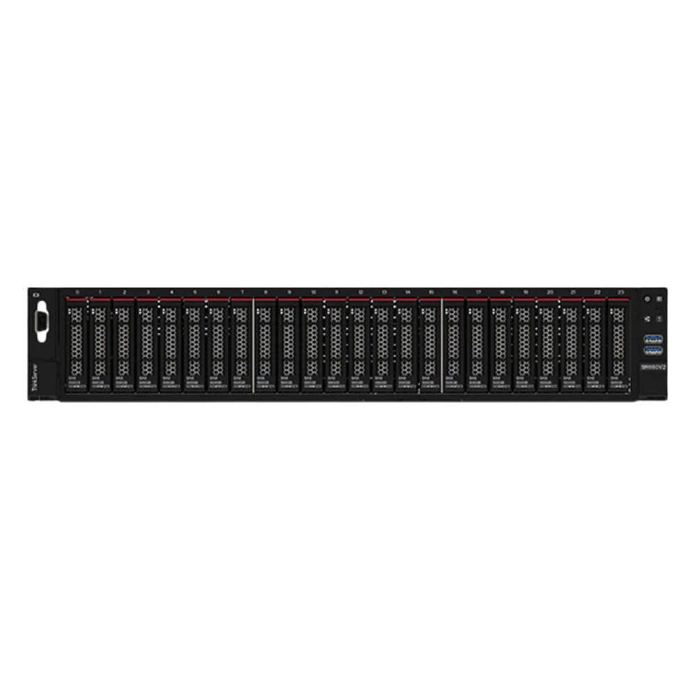Excellent Performance Lenovo Thinkserver SR660 V2 Highly Scalable Dual-Processor 2U Rack S