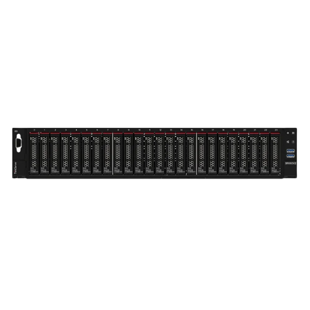 Excellent Performance Lenovo Thinkserver SR660 V2 Highly Scalable Dual-Processor 2U Rack S