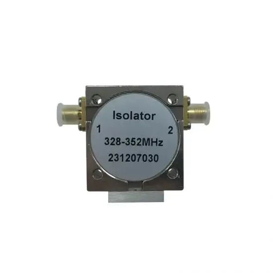 High Isolation UHF 224-400MHz  Coaxial Isolator with N F-boxintelecom