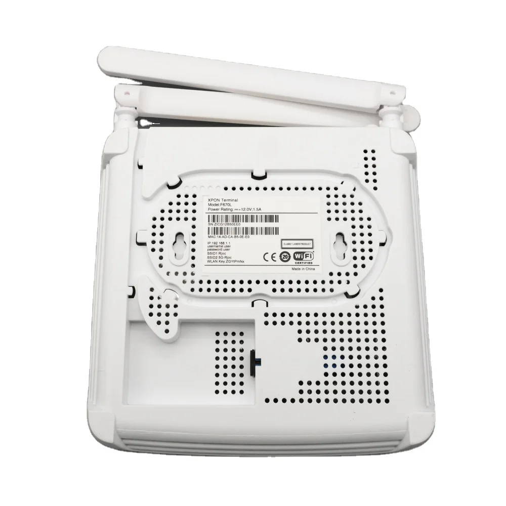 2024 Popular Original Brand WiFi F670L Zte Onu Ont Zxhn Ftth F680 Wifi 2.4G 5G Dual Band Modem New F670L XPON-boxintelecom