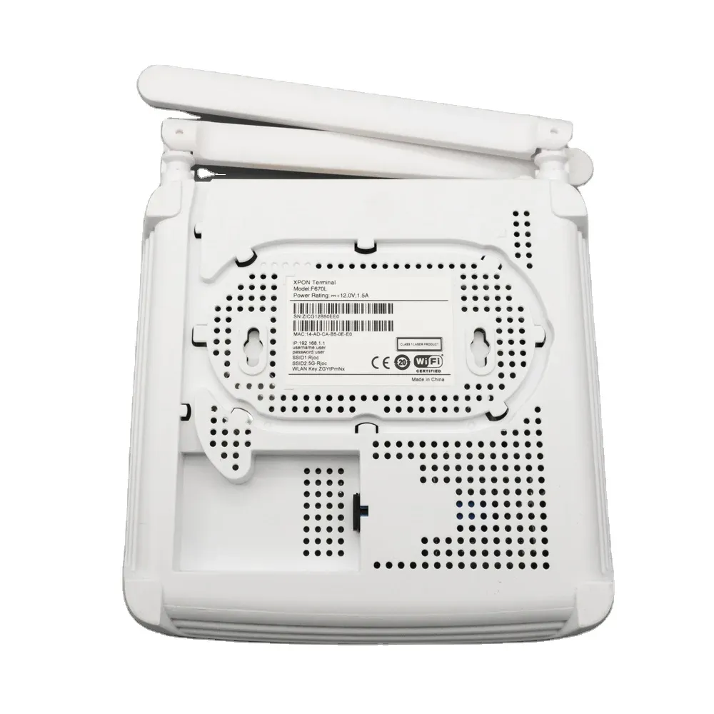 2024 Popular Original Brand WiFi F670L Zte Onu Ont Zxhn Ftth F680 Wifi 2.4G 5G Dual Band Modem New F670L XPON-boxintelecom