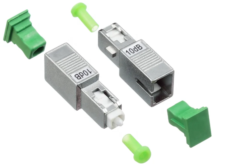 Metal Adapter 1dB 2dB 5dB 10dB 15dB Fiber Optic Attenuator Male to Female Fixed Attenuate Rate ZG Tech-boxintelecom