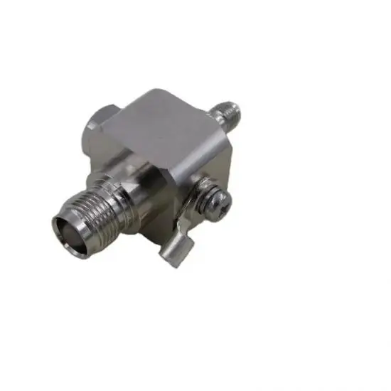 High Quality RF Coaxial Gas Discharge Tube Type DC-3G Lightning Protector with SMA Female to TNC Female For DAS BTS-boxintelecom