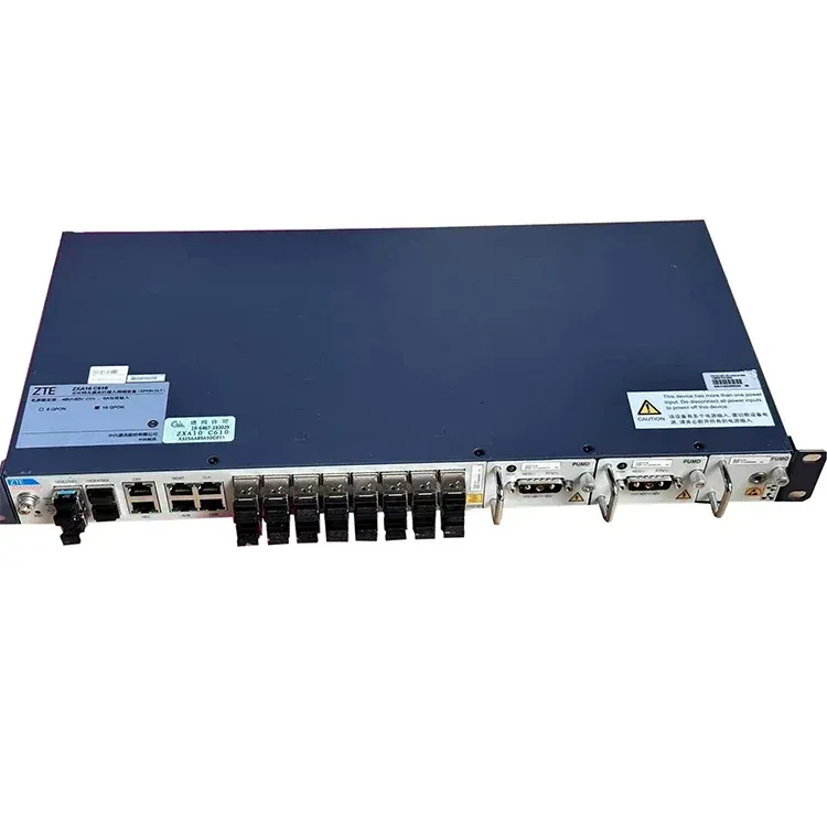 Original Brand New zte C610 smxa olt epon Pizza-box PON OLT GPON 8-port 16-Ports Layout DC Power Supply with NMS-boxintelecom