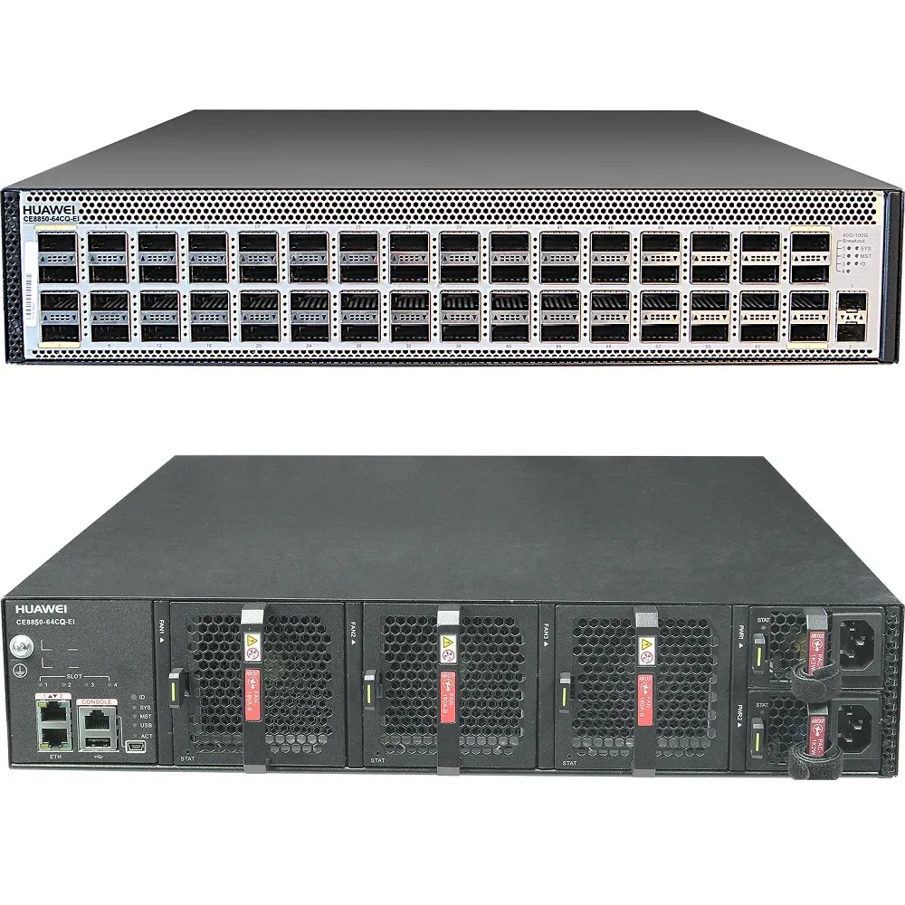 CE8850-EI-B-B0B02351RFH CE8850-64CQ-EI 32-port 100GE QSFP28, 2-port 10GE SFP+-boxintelecom