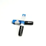 SC UPC Fast Connector Assembly Pre-Polished Field Installable Fiber Optic FTTH Electronic 