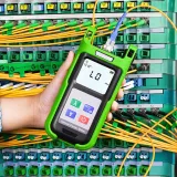 KPM-35 OPM Fiber Optic Power Meter Fiber signal Tester 850~1625m 7 Wavelength Optic Power 