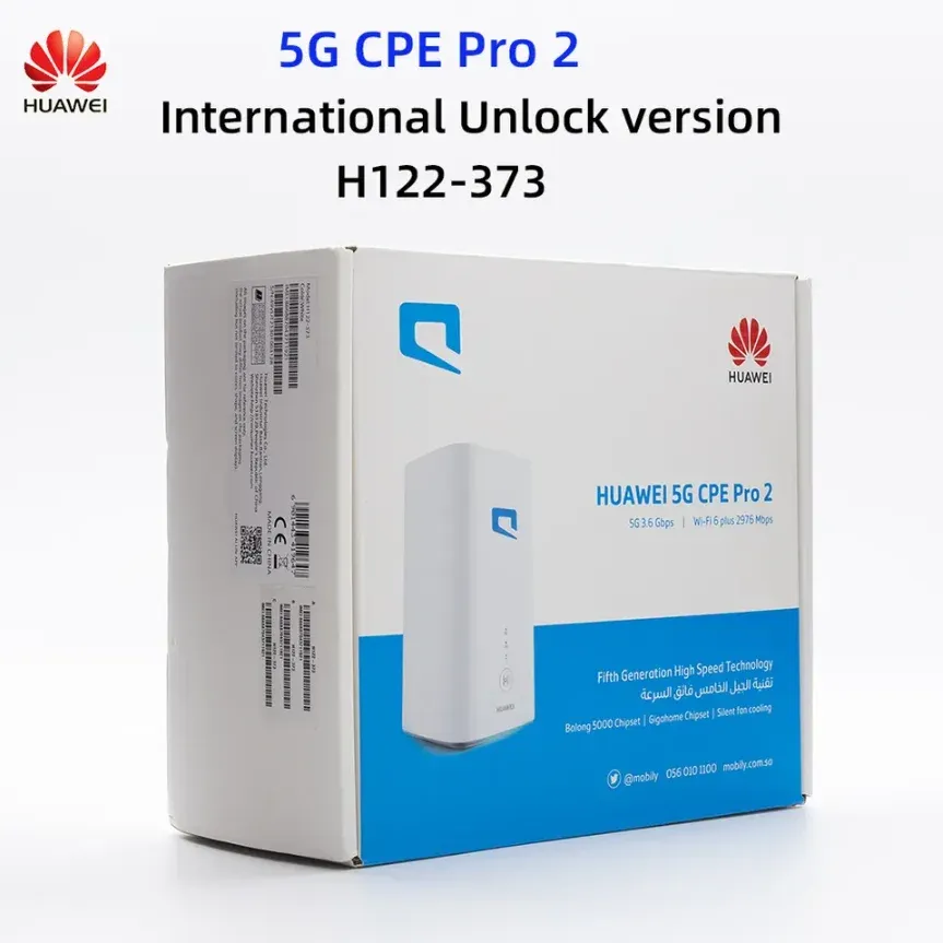 Original H122-373 Unlocked 5G CPE Pro 2 Cat 19 H122 5G Wireless Router