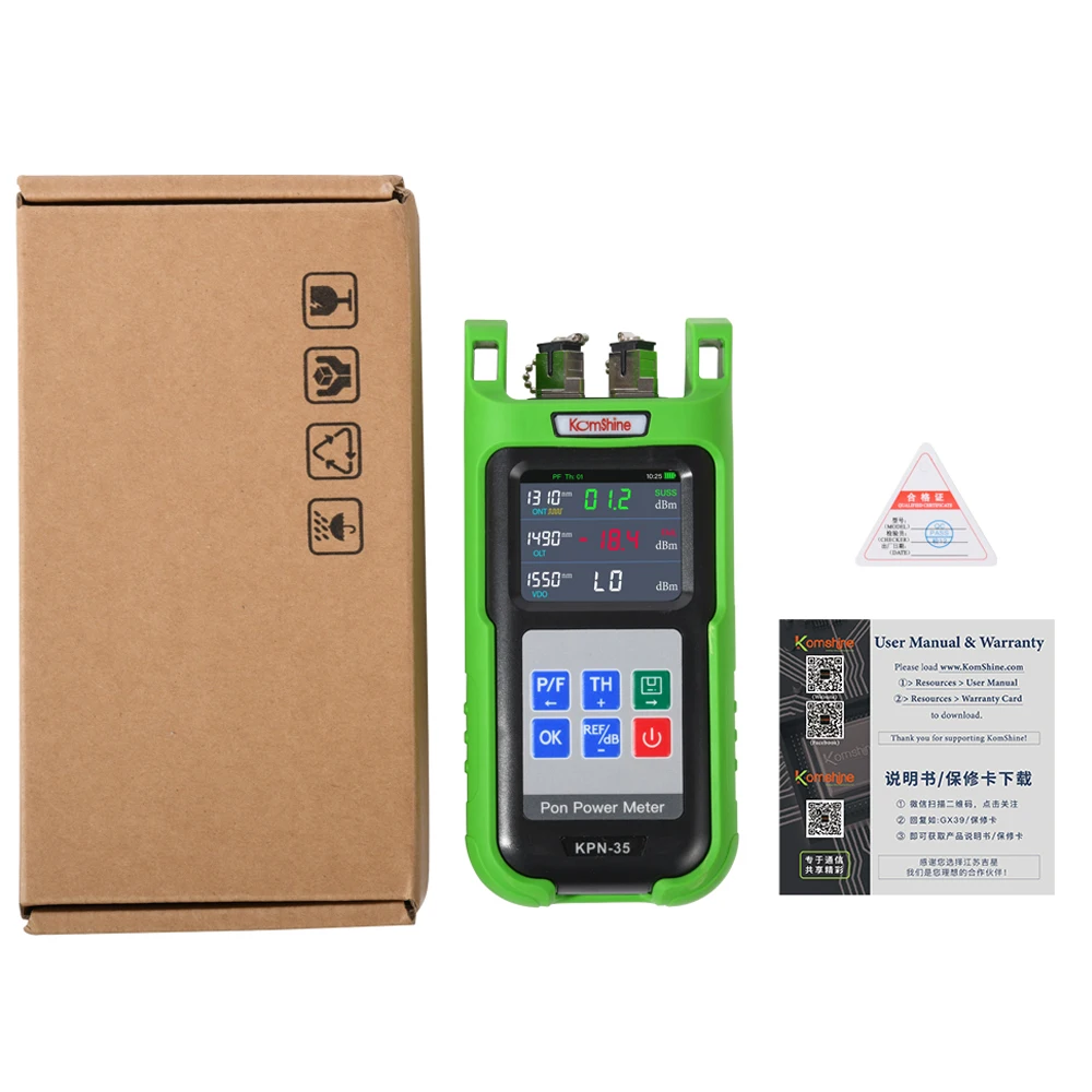 Qingdao APT Ftth Fiber Optic Pon Power Meter Fiber Optic PON test 1490 1550 1310 10g Pon Power Meter-boxintelecom