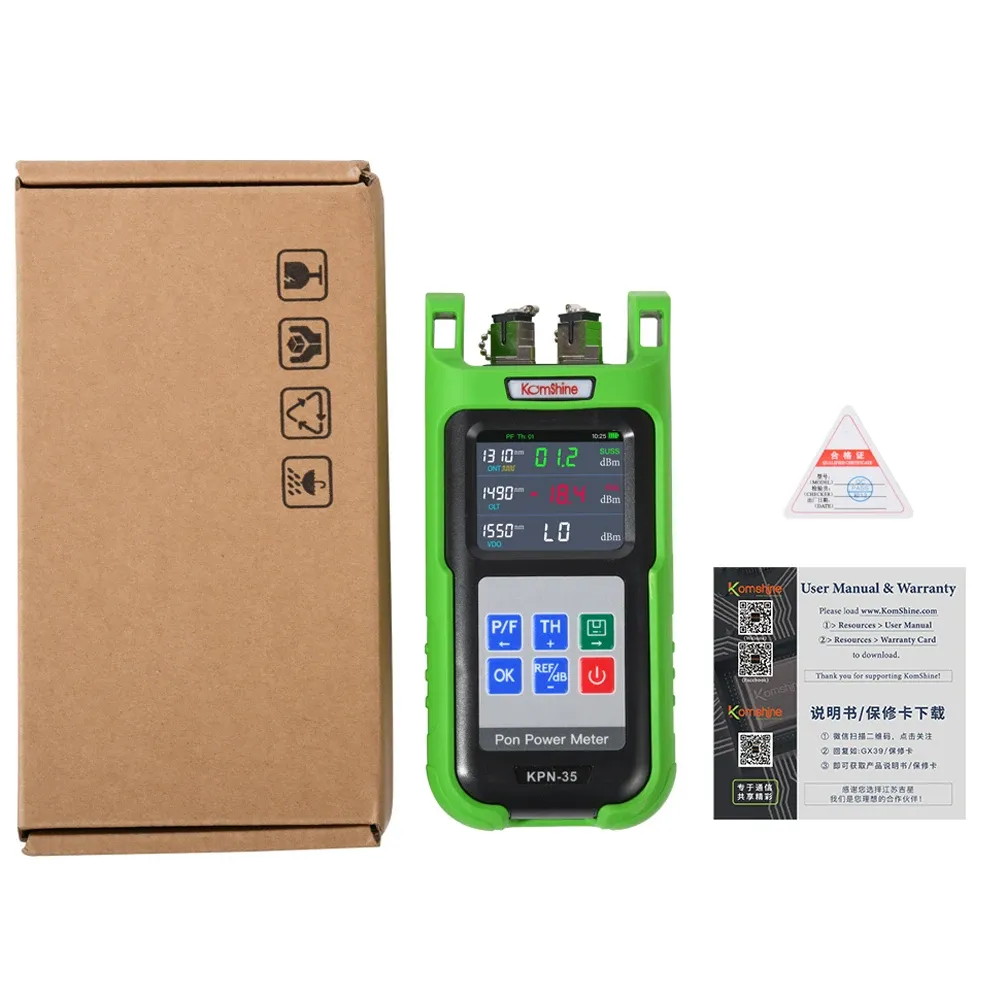 Qingdao APT Ftth Fiber Optic Pon Power Meter Fiber Optic PON test 1490 1550 1310 10g Pon Power Meter-boxintelecom