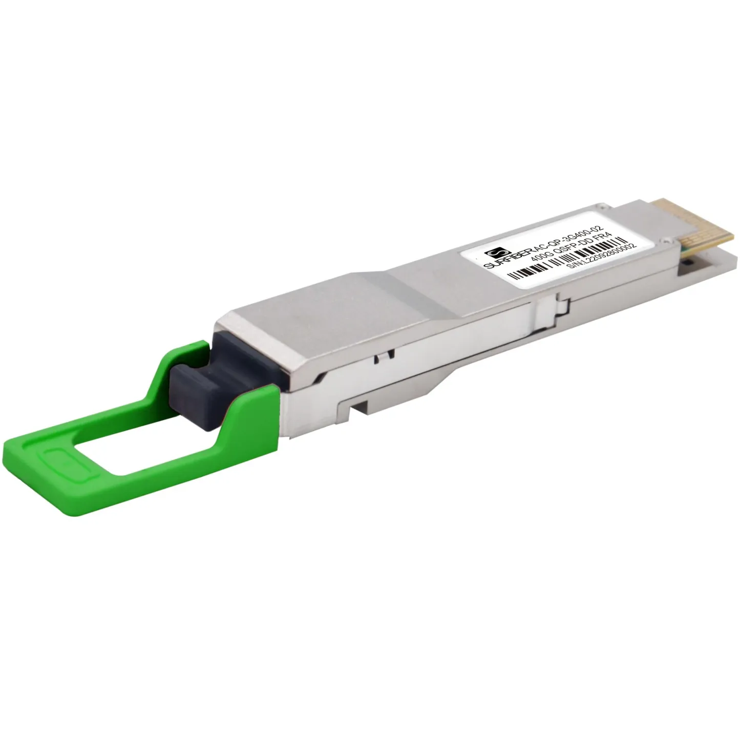 400G QSFP-DD FR4 Transceiver Module 425Gbps PAM4 2km MPO-12 for FTTH Data Center for for A