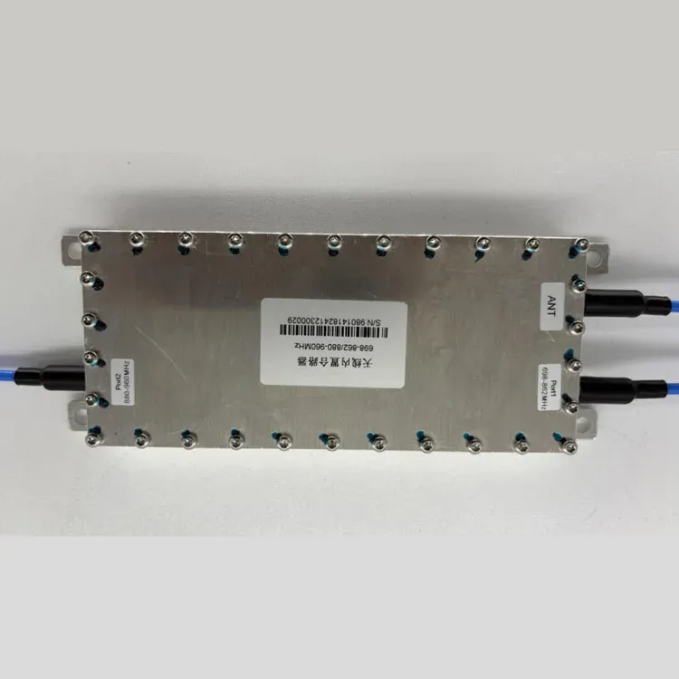 High Quality Low PIM RF Cavity Antenna Built-in Double Combiner Filter 80W Average Power R