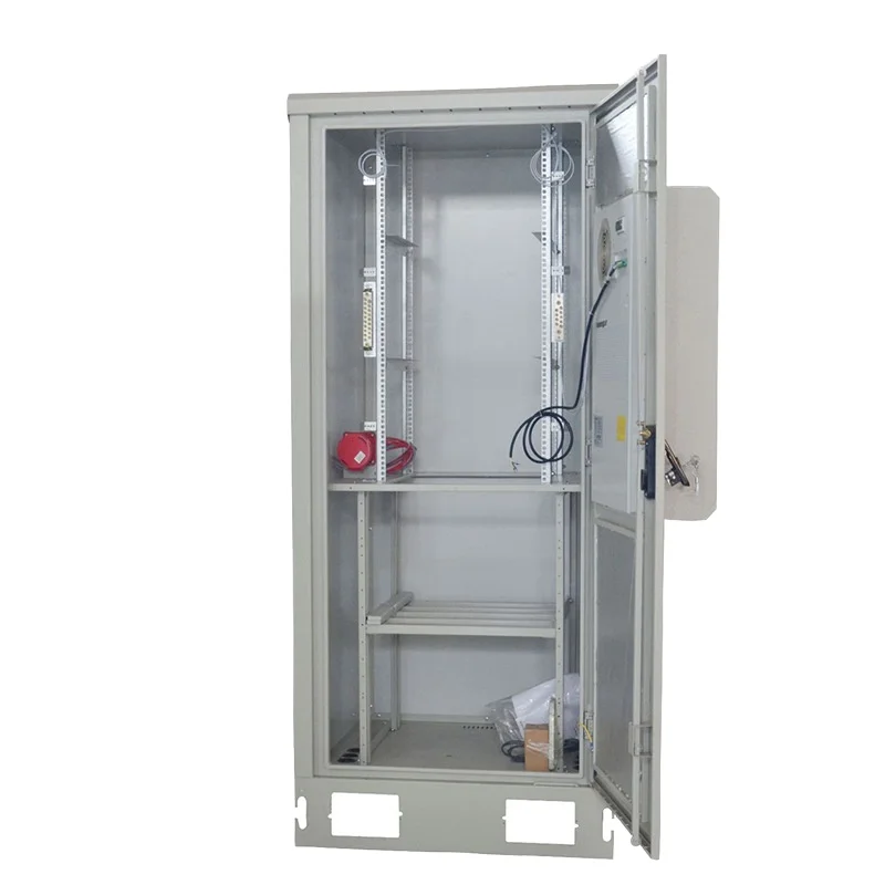 Integrated Outdoor Steel Air Conditioning Cabinet Intelligent Temperature Control IP55 Protection Level Direct Sale Manufacturer-boxintelecom