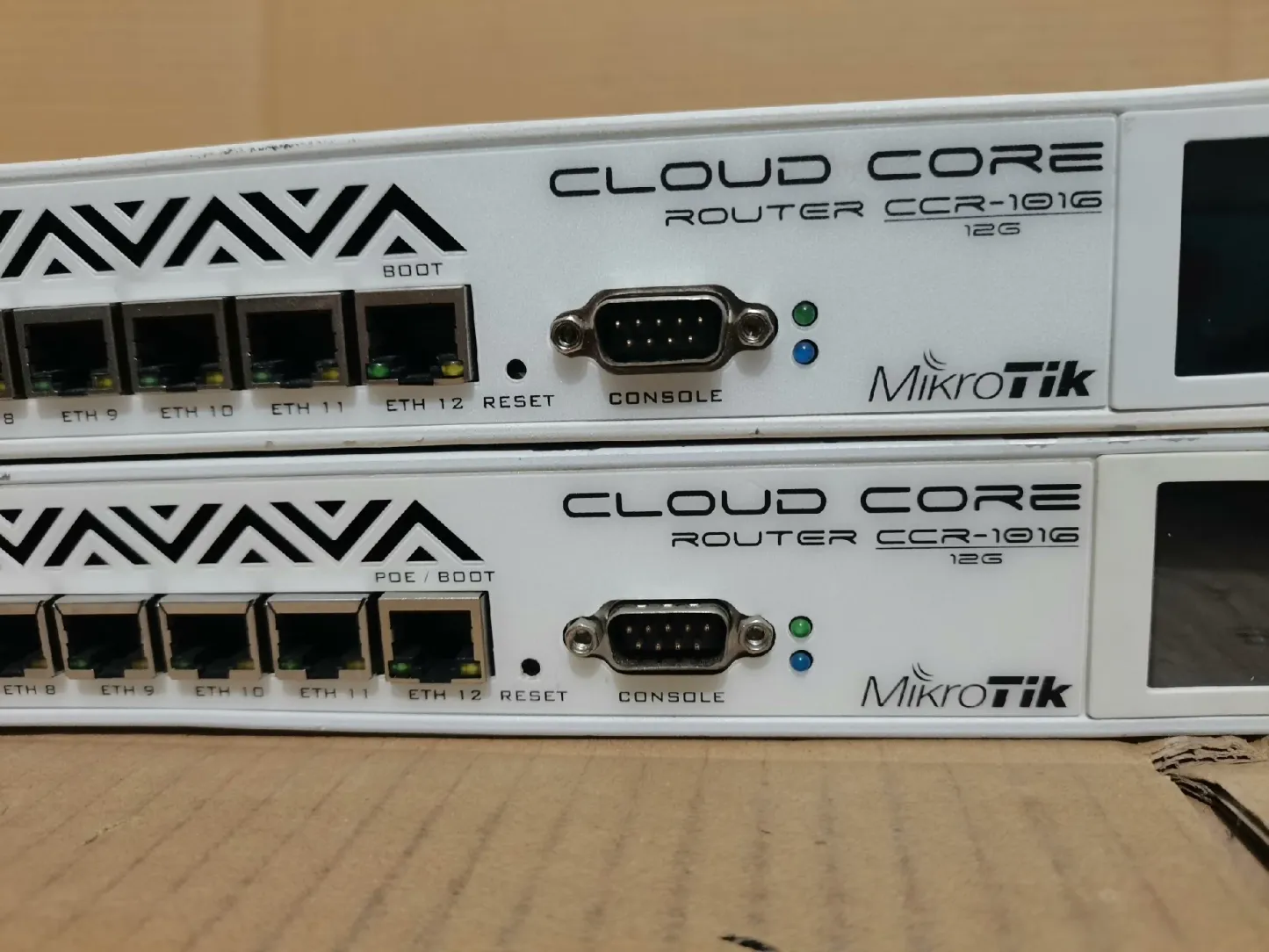 MicroTik Cloud Core Router CCR1016-12s-1s+-boxintelecom