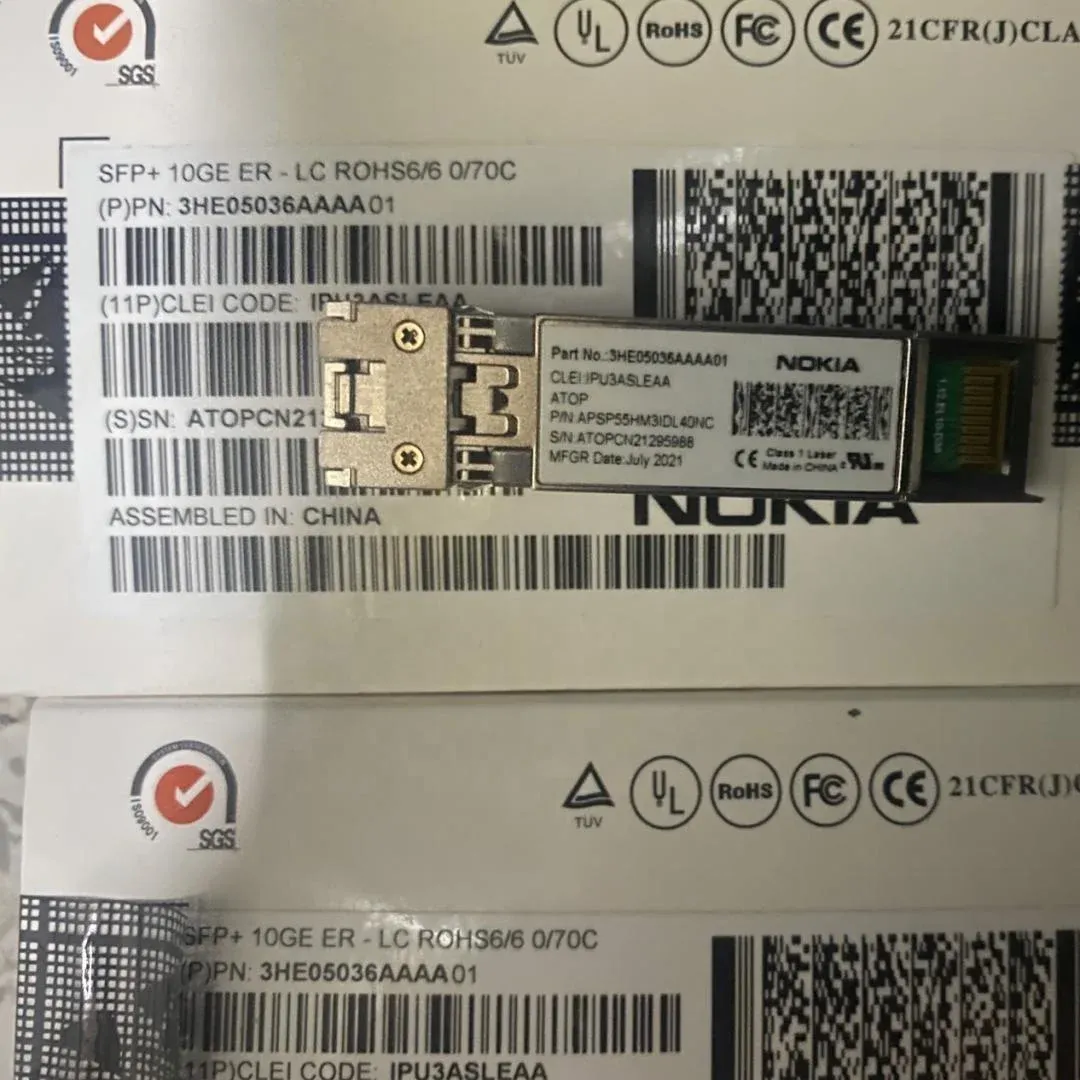 3HE05036AA Optical Transceiver Module SFP+ 10GE ER-LC 40KM