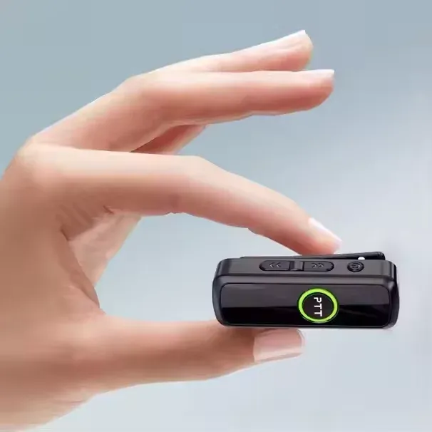 Walkie-talkie Lapel Wireless Mini Ear-hook, a Miniature and Compact Walkie-talkie for Beau