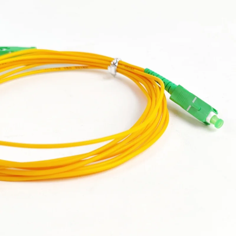 Sc/apc-sc/apc Duplex Patchcord Single Mode  mm Yellow 2.0mm 3.0mm 1m 2m 3m  Patch Cord Fiber Optic-boxintelecom