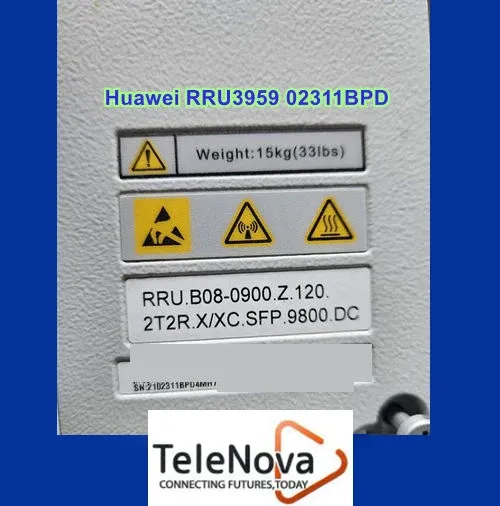 RRU3959 02311BPD B8 900MHz 2T2R Telecom Parts Radio Remote Unit-boxintelecom