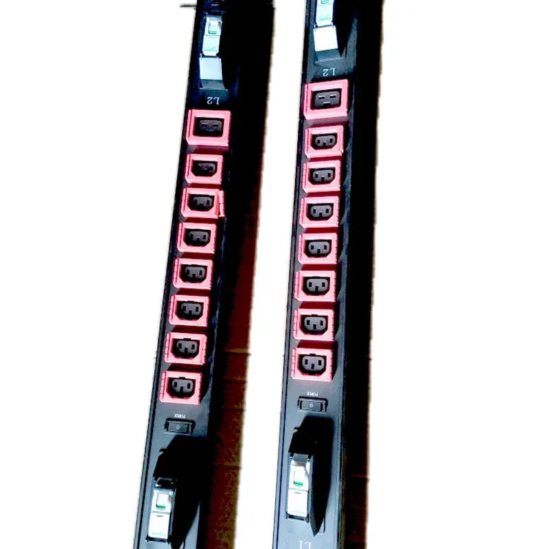 Network Intelligent Basic Rack Mount Three Phase Distribution Unit AC 32A 3P High Power In