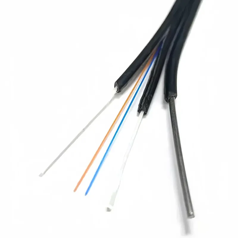 GJXFH FTTH Indoor Fiber Optic Drop Cable 1 Core 2 Core Communication Cables-boxintelecom