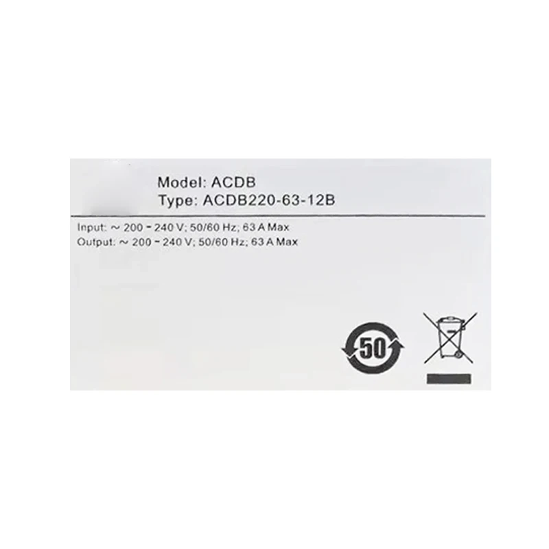 ACDB220-63-12B 12-Channel Overcurrent Protection AC Power Distribution Module for Base Station-boxintelecom