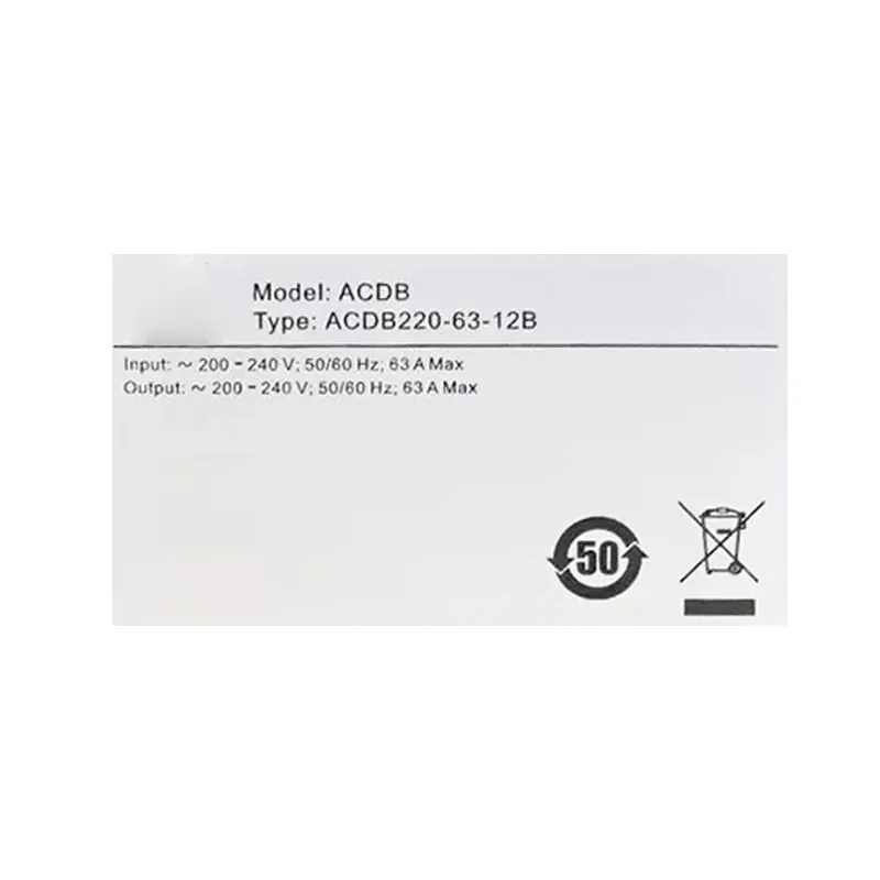 High Quality ACDB220-63-12B 12-Channel AC Power Distribution Module for Communication Sites-boxintelecom