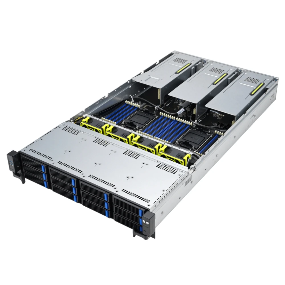 Hot Sale RS720-E11-RS12U 2U Dual-socket Server Powered by Y 5th Gen Intel Xeon Scalable Processors 2