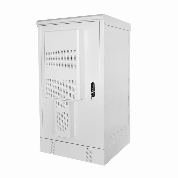 Integrated IP55 Waterproof Dustproof Cold Rolled Steel Powder Coated Outdoor Enclosure for Electronics Instruments Power Supply-boxintelecom