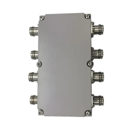 Hot Sale 5G 4 in 4 Out 698-4000MHz 4x4 Hybrid Combiner with 4.3/10 Female for DAS Factory