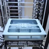 19 Inch Rack Mount Fiber Optic Terminal Box with Transparent Cover  Fixed Type for SC LC S