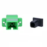 Adapter Embedded 55mm Single Mode  Fast Fiber Optic Quick Connectors SC APC