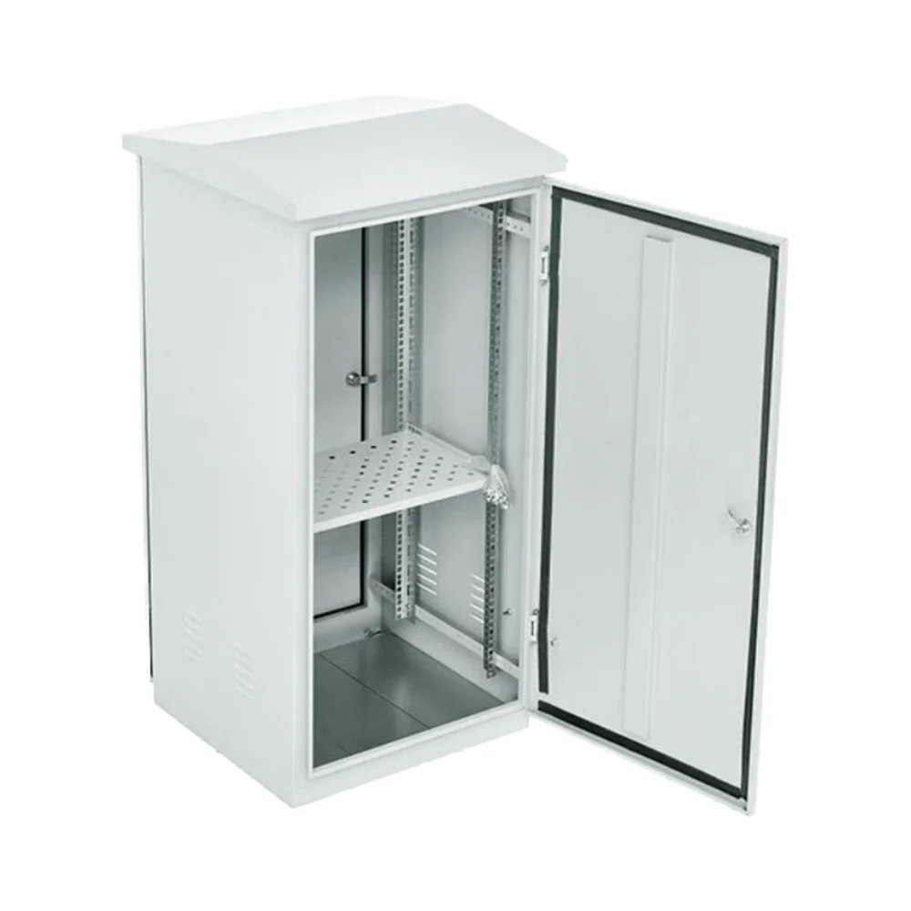 Outdoor Network Communication Cabinet Wall Mounted Floor Standing 42U 38U 32U Stainless Steel IP55 Rainproof Rust Proof Power-boxintelecom