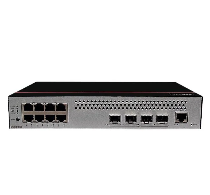 China 432Gbps/4.32Tbps Layer 3 AC PowerS5735S-L8T4S-QA2 Gigabit Network Switches