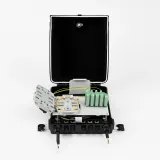 Fiber Optic Distribution Box 24 Cores SC Adapter 1:8 Splitter Outdoor Wall Pole Mountable