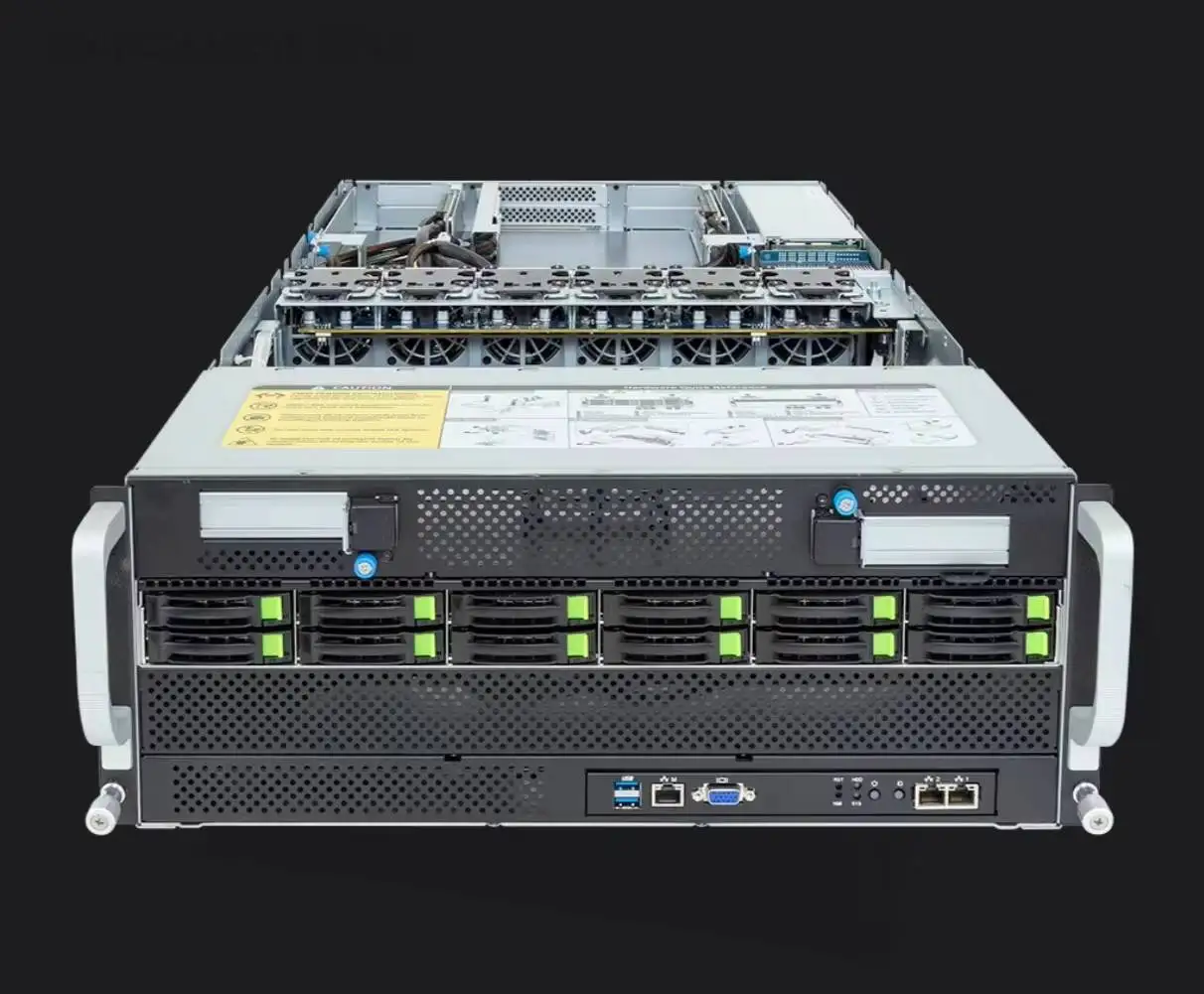 Gigabyte G493-ZB4-AAP1 with AMD 3D V-Cache Technology Network Rack Server 3